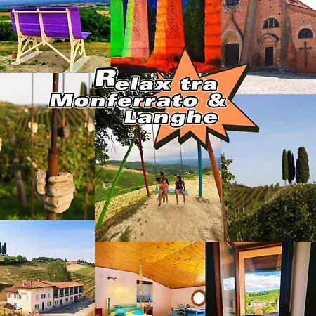 Casa Tra Monferrato & Langhe Vista Vigneti Ferienhaus
